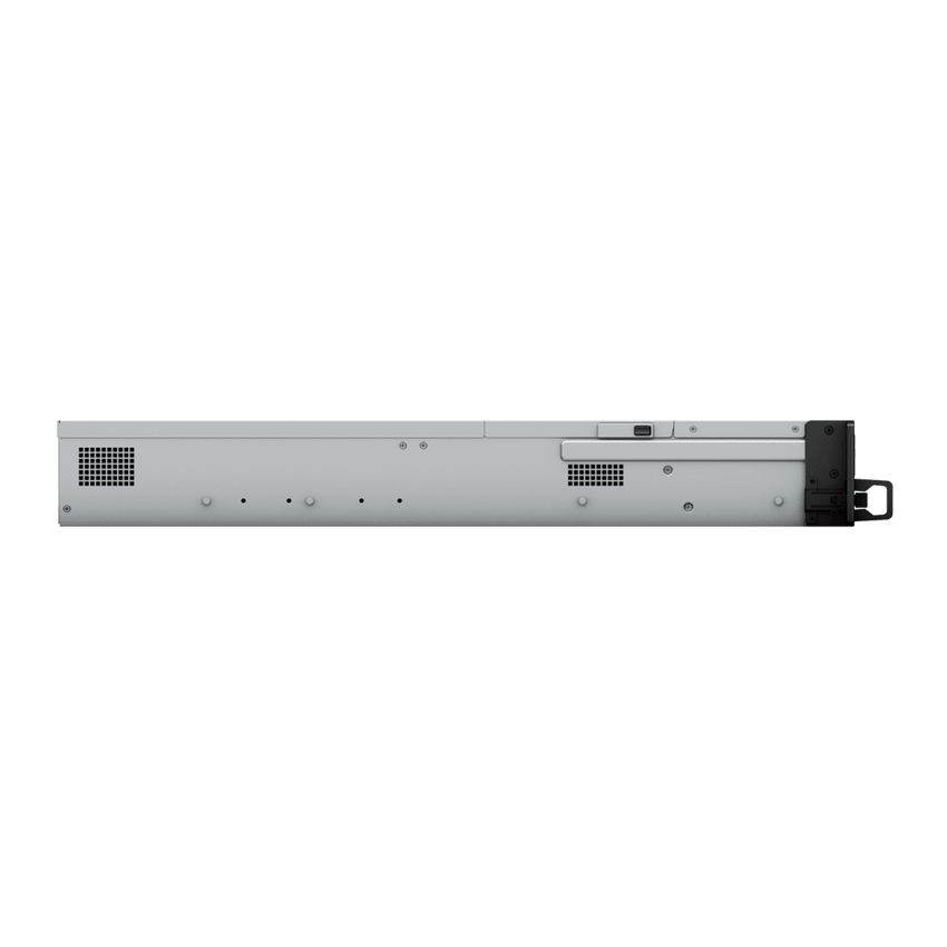 Servidor de Almacenamiento FlashStation FS3410 | 24 Bahías SSD SATA 2.5" | Intel Xeon D-1541 8 Núcleos | 16 GB RAM (Ampliable a 128 GB) | 356,500 IOPS Lectura | 129,400 IOPS Escritura | 4 Puertos 1GbE + 2 Puertos 10GbE