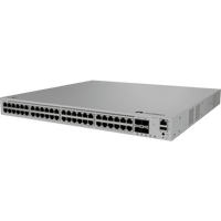 Switch eKit Distribución/Core MultiGigabit PoE+ Capa 3 / 48 puertos PoE+ 2.5 Gbps + 4 SFP+ / iStack / PoE Perpetuo (360 W) / Libre de Licenciamiento