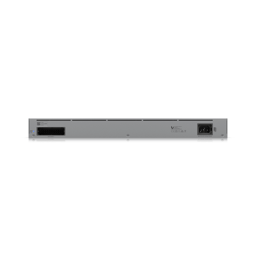 UniFi Switch Pro Max 48 – Switch Capa 3 con 48 Puertos (16 × 2.5 GbE y 32 × 1 GbE), 4 Puertos SFP+ 10G y Pantalla Informativa Integrada