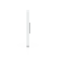 Placa de Pared Horizontal Universal para Keystone de 2 Puertos con Cubierta Pintable, Acabado Personalizable, Paquete con 4 Piezas