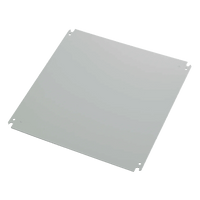 Gabinete de Uso Exterior MAS 500 x 400 x 260 mm NEMA 4/12/13; IP66; IK10 de Acero Dulce 1.5 mm con Platina de Montaje Incluida Color Gris Claro