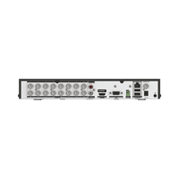 DVR 16 Canales TURBOHD + 16 Canales IP / 8 Megapixel (4K) / Audio Bidireccional/ ACUSENSE / 1 Bahía de Disco Duro / Salida de Video en 4K / H.265+
