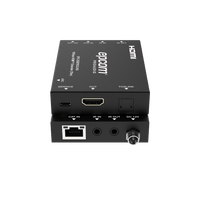 Extensor HDMI 4K@60Hz | PoC Bidireccional | HDR y Dolby Vision | Audio ARC y Óptico | Transmisión hasta 70m por CAT6