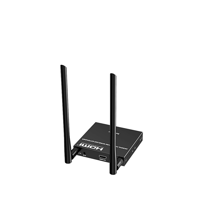Extensor Inalámbrico | 4K@60Hz | Transmisión hasta 50m | Solo Rx | Transferencia IR | Emparejamiento SSID | Compatible TT699KVMV2.0