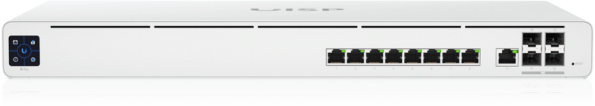 UISP Router Pro – Router 10 GbE para ISP con Switch Capa 2 Integrado, Enrutamiento Avanzado y Rendimiento NAT de hasta 9.5 Gbps