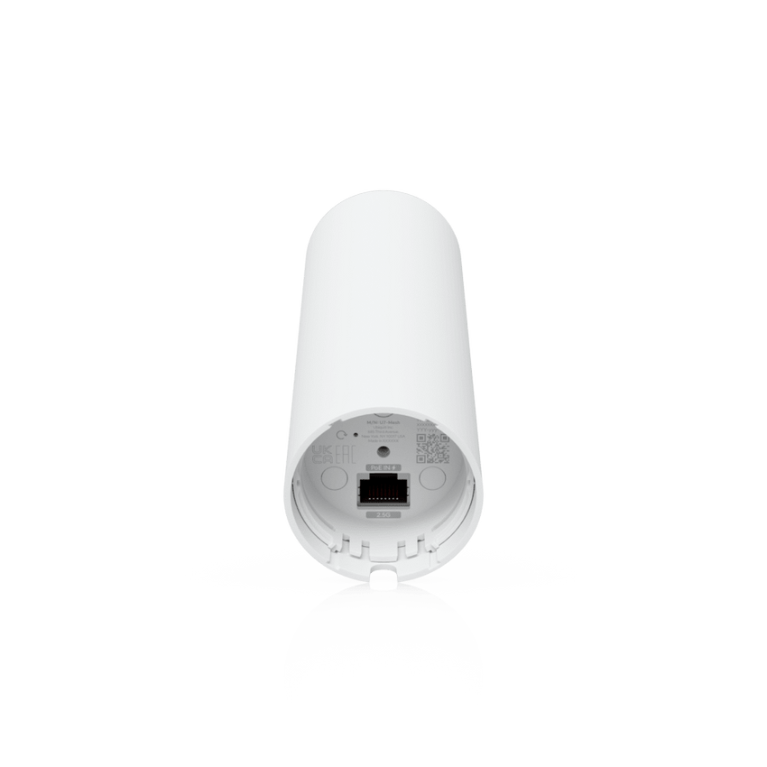 U7-Mesh - Punto de Acceso WiFi 7 para Interior y Exterior Mesh, Uplink 2.5 GbE, Cobertura de hasta 140 m² y Capacidad para 200+ Clientes, Montaje en Pared, Poste o Escritorio