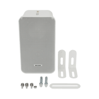 Kit de amplificador con bluetooth | 2 altavoces para pared | Sistema 100V |  2 Canales con Control de volumen Independiente |  Música Ambiental