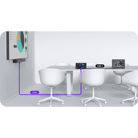 Barra de Videoconferencia Yealink A40 Todo en Uno para Salas Medianas con Panel Touch CTP-25