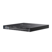 Switch Gestionado L3+ / 26 Puertos 10G SFP+ + 6 Puertos 10G/5G SFP28 / 820 Gbps Capacidad Conmutación / 410 Gbps Ancho Banda / Apilamiento 4 Unidades / Redundancia PSU / Montaje Rack