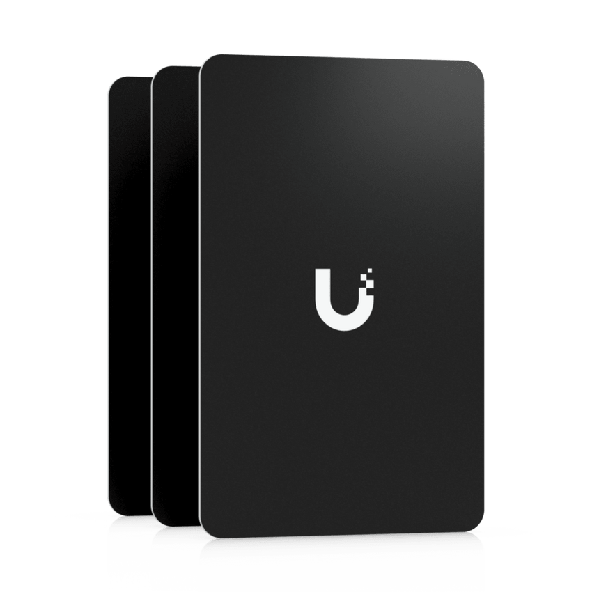 Tarjetas NFC de Alta Seguridad para Control de Acceso UniFi, Encriptación Multicapa Anticlonación, Asignables a Usuarios y Visitantes, Paquete con 100 Piezas