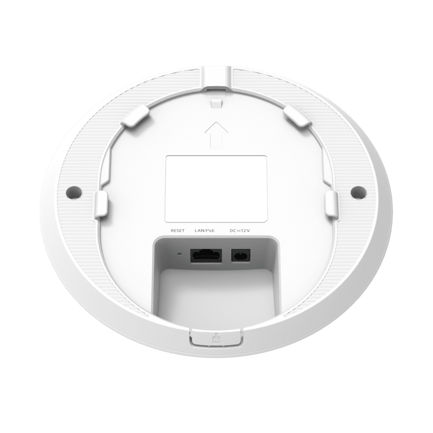 Punto de acceso Wi-Fi 6 para interior en techo hasta 1.77 Gbps doble banda 802.11ax MU-MIMO 2x2
