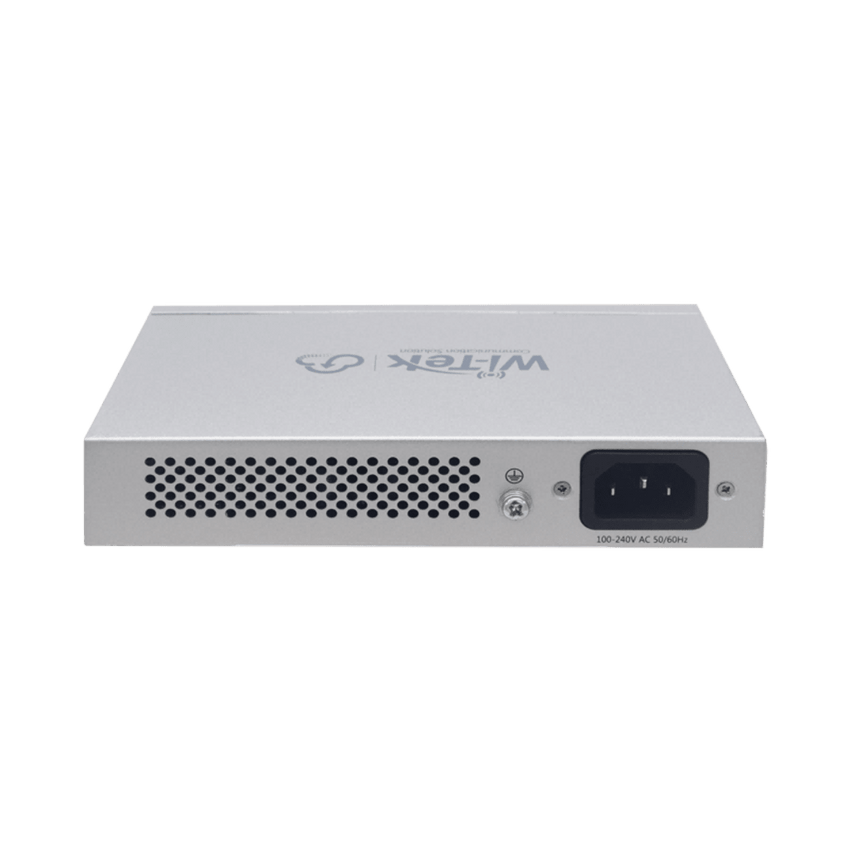 Switch PoE / Administración en la nube / Con 8 puertos 10/100 Mbsp PoE af/at / 2 Puertos Uplink 10/100/1000 Mbps /  Presupuesto 100 W / PoE hasta 250 metros / Soporta protocolo ONVIF
