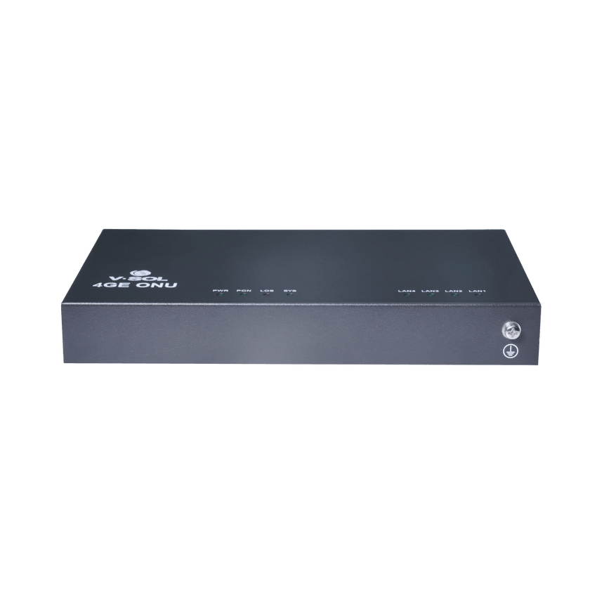ONU Dual EPON/GPON / 4 Puertos PoE 802.3af/at Gigabit / 1 Puerto SC/UPC