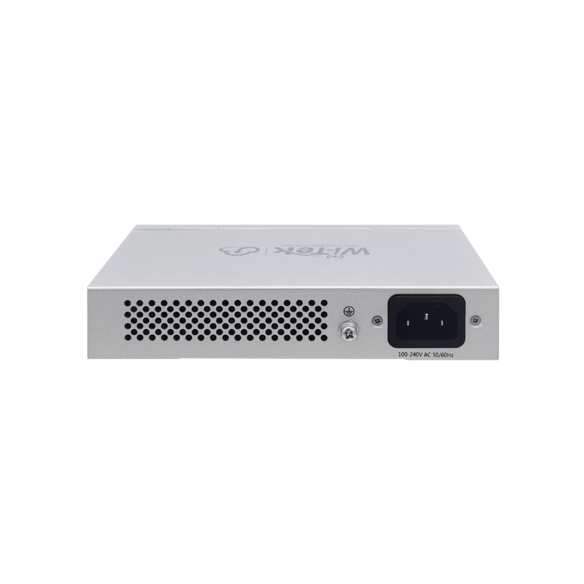 Switch PoE / Administración en la nube / Con 4 puertos 10/100 Mbsp PoE af/at / 2 Puertos Uplink 10/100 MBPS /  Presupuesto 60 W / PoE hasta 250 metros / Soporta protocolo ONVIF