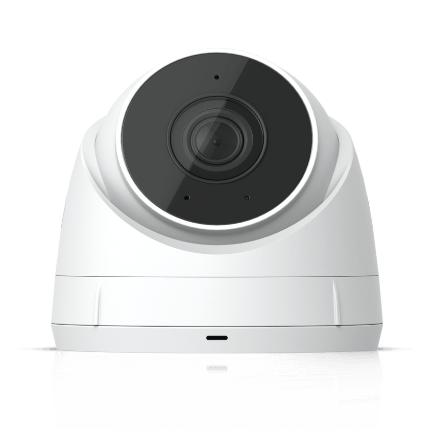 Cámara UniFi Protect G5 Turret Ultra, compacta, para exterior / 2K (4 MPX) / ángulo 102.4° / visión nocturna hasta 30mts/ detección de eventos / micrófono, POE+
