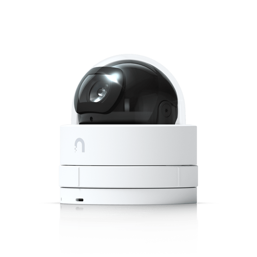 Cámara IP UniFi G5 Domo Ultra, de bajo perfil para interior, 2K (4MPX), ángulo amplio 102.4°, visión nocturna IR hasta 20 mts, detección de eventos, para pared o techo