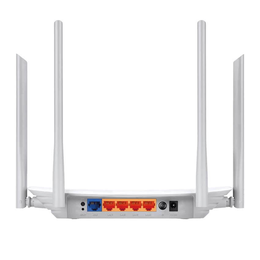 Router Inalámbrico WISP / Doble Banda AC1200 / AgiNet Config - AgiNet ACS / 4 Antenas Externas Omnidireccional / 4 Puertos LAN 10/100 Mbps / 1 Puerto WAN 10/100 Mbps / MU-MIMO 2x2
