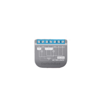 Relay Switch Inteligente 2 Canales / WiFi + BLE / Medici�n Consumo / 10A por Canal / Protecci�n Sobrecarga / Compatible Matter / 42 x 36 x 16 mm (1.7 x 1.4 x 0.6 in)