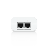Adaptador PoE+ 2.5G / hasta 30 W / 48V 0.65A / (2) Puertos RJ45 MultiGigabit 2.5G / Salida PoE+ / LED Indicador / Ideal para APs UniFi WiFi 7 / / Protección contra Sobretensiones