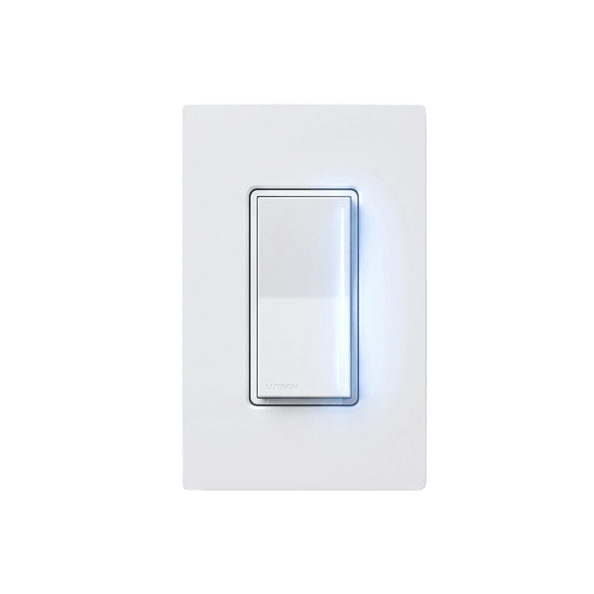 (RadioRa3) Atenuador  táctil Sunnata Dimmer PRO color blanco, requiere cable neutro / soporta 250W LED