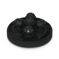 Cámara Multisensor AI de 32 MP con 4 Lentes Ajustables, Zoom Óptico 2.33×, Cobertura IR 360°, Motor AI Multi-TOPS y Alimentación PoE++ para Monitoreo de Amplia Cobertura