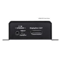 Receptor DisplayPort HDBaseT-Lite | (4K a 40 m; 1080p a 70 m) | (HDBaseT Clase B)