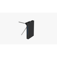 Torniquete Semiautomático AP-AL-1000HDM Trípode Antirretorno / Exterior Protegido / Motor Sin Escobillas / Paso 550 mm / Control por Tarjeta IC-ID / Reconocimiento Facial / Indicadores LED / Reinicio Automático