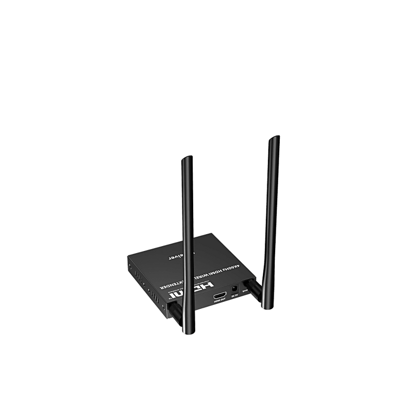 Receptor Inalámbrico HDMI | 4K@60Hz 4096x2160 | Tecnología ipcolor STREAM | Banda 5G 5.18-5.24 GHz | Distancia 50 m | Conexión de Hasta 1 a 4