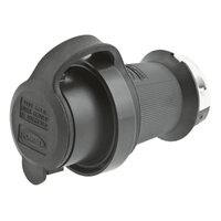 Enchufe con Bloqueo de Media Vuelta Industrial y Cubierta Hermética de 30 A 250 V CA / 3 Polos 4 Hilos / Nema L15-30P.