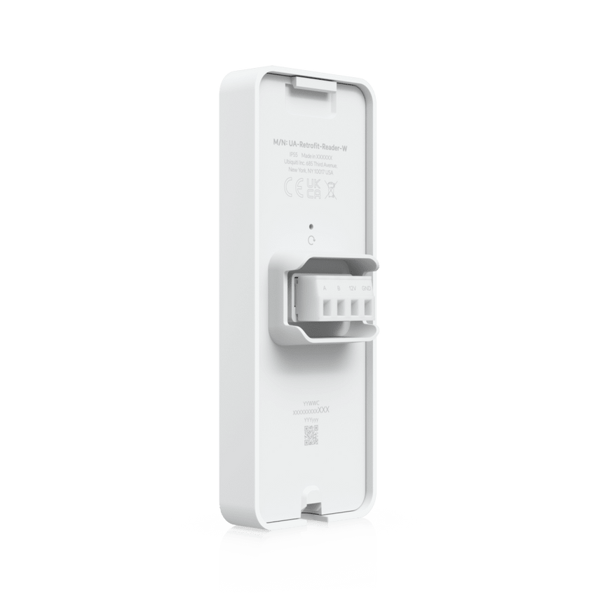 Lector Retrofit OSDP para Interior y Exterior con Soporte para Tarjeta NFC, Compatible con UniFi Retrofit Hub y Cableado Existente
