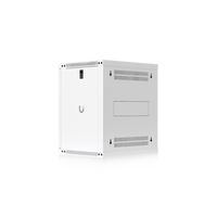 UACC Rack Cabinet 12U (550 x 450 mm) - Gabinete Cerrado para Montaje en Pared con Puerta de Vidrio Templado, Totalmente Ensamblado con Ventiladores Integrados y Paneles Removibles