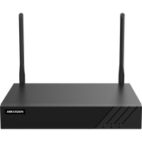 NVR 4 Megapixel / 4 canales IP / 1 Bahía de Disco Duro / 2 Antenas Wi-Fi / Salida de Vídeo Full HD