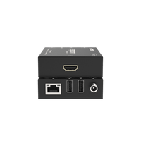 Extensor HDMI | Soporta KVM | Transmisión hasta 100 m | Cable CAT6 |  1080P@60Hz | Copia EDID automática | Sin compresión ni retraso | PoC