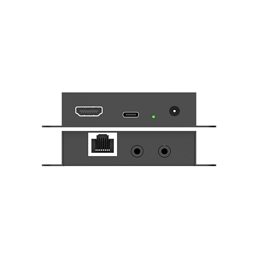 Extensor Audio HDMI eARC | 50 Metros | CAT5e/6 | Soporte Dolby Atmos DTS-HD | IR Bidireccional | CEC Passthrough | Carcasa Metálica