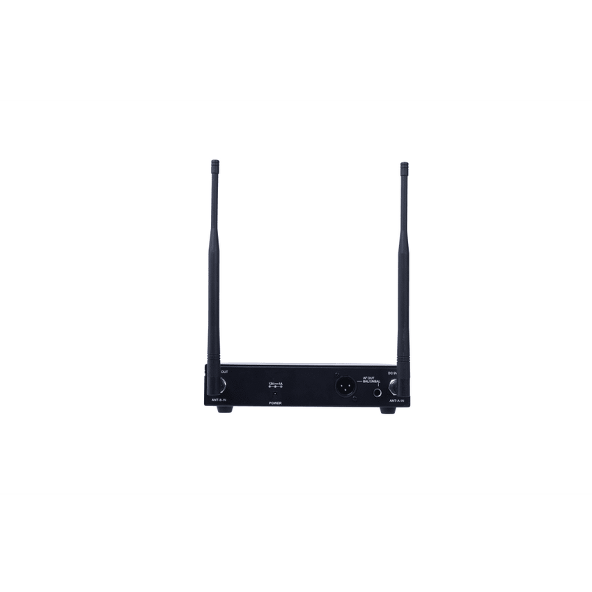 Receptor Inalámbrico Un Canal EP-591U | Transmisión Digital U-Band 540-690 MHz | Modulación PI/4-DQPSK | Pantalla TFT-LCD 2.2" | Salida Balanceada y Desbalanceada | Encripción de Audio | Escaneo de Frecuencia