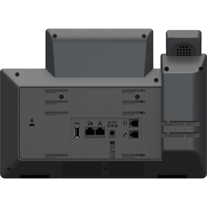 TELÉFONO IP PROFESIONAL DE 12 LÍNEAS / 24 TECLAS DE EXTENSIÓN PROGRAMABLES / WI-FI 6 / POE INTEGRADO / PANTALLA LCD 4.3 PULGADAS / SEGURIDAD DE NIVEL EMPRESARIAL / BLUETOOTH INTEGRADO / COMPATIBLE CON GDMS / AUDIO HD CON NOISE-SHIELD