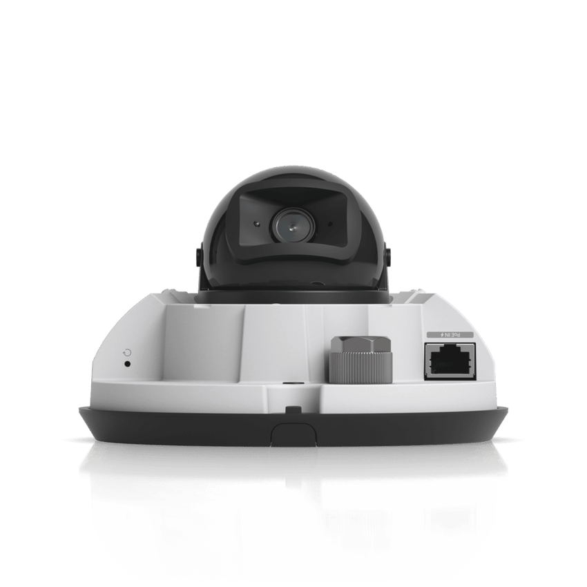 UniFi G6 Dome – Cámara 4K Antivandálica y Todo Clima con Sensor de 8 MP (1/1.8”), Motor de IA Multi-TOPS y Visión Nocturna Infrarroja de Largo Alcance
