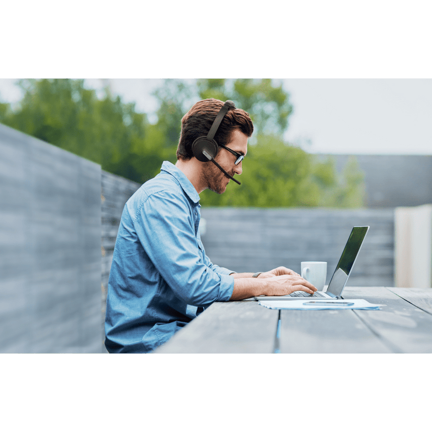Diadema Inalambrica BH70-Mono-Teams USB C/A Optimizada para Microsoft Teams con Tecnología de Captura Precisa de Voz