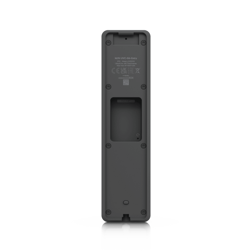 UniFi Protect G6 Entry – Video Portero para Acceso con Audio Bidireccional, Detecciones Inteligentes y Reconocimiento Facial, con Visión Nocturna IR, Acceso por NFC