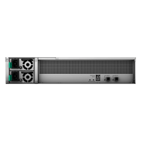 Unidad de Expansión FX2421 para Synology FlashStation | 24 Receptáculos de Unidad 2.5" | Compatible con SSD SATA SAT5200 | Diseño de Alta Fiabilidad | Fuentes de Alimentación Redundantes.
