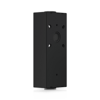 Caja de Conexión Color Negro para Lectores Profesionales UniFi Access y Doorbell, Montaje en Superficie Plana, Compatible con Conduit de 3/4”
