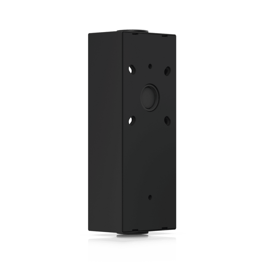 Caja de Conexión Color Negro para Lectores Profesionales UniFi Access y Doorbell, Montaje en Superficie Plana, Compatible con Conduit de 3/4”