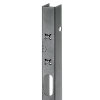 Gabinete Rack ProLine ConnecTek 42 UR 2000 x 800 x 1200 mm con Capacidad 1134 kg  Acero, Color Negro Con Organizadores Laterales Frontal y Traseros Incluidos