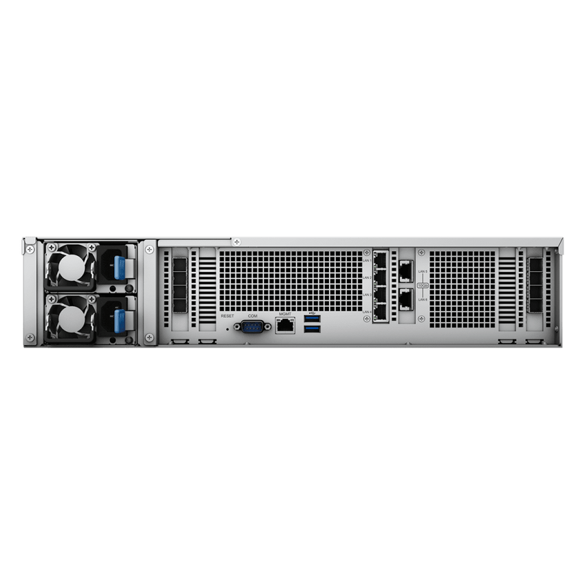 Servidor de Almacenamiento Synology SA6400 | 12 Bahías | Escalable hasta 108 Bahías | AMD EPYC 7272 | 32 GB DDR4 ECC | 10GbE RJ-45 | RAID F1, 0, 1, 5, 6, 10.