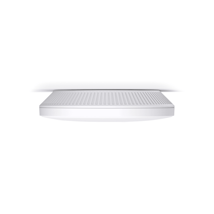 Punto de Acceso Omada / Wi-Fi 7 BE5000 MU-MIMO 2x2 / 1 Puerto 2.5 Gbps / Mesh Omada / Operaciones Multiencale (MLO) / Configuración por Controlador o Stand-Alone / Para Montaje en Techo/pared / Alimentación PoE+