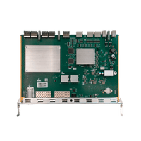 Tarjeta de Control y Uplink para OLT V-SOL V5600-X7 / 4 Puertos SFP+ (1/10G) / 1 Puerto QSFP28 (40GE/50GE/100GE) / 1 Puerto AUX