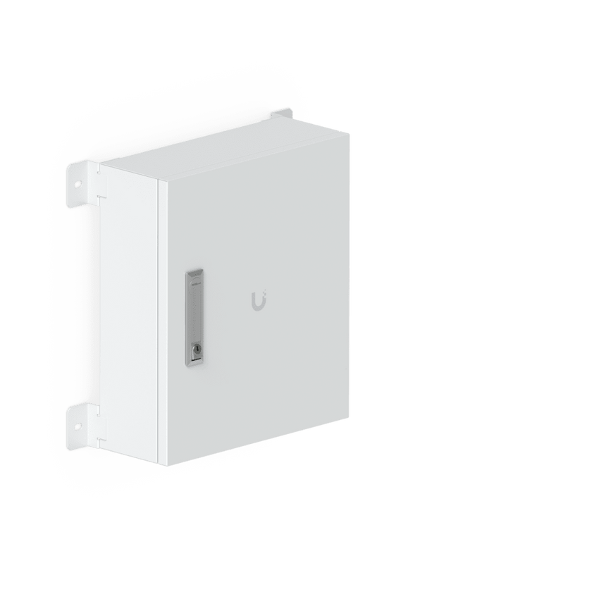 Gabinete de Conexión para Interior y Exterior Compatible con UniFi Access Hubs, Switches y Accesorios