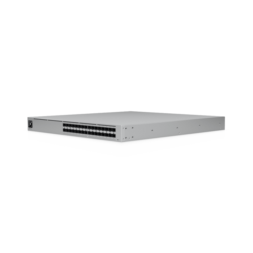 Switch Pro XG Aggregation de 25G con 32 puertos SFP28, Capacidad de Switching de 1.6 Tbps, Funciones Layer 3, Respaldo de Energía USP RPS y Etherlighting™.