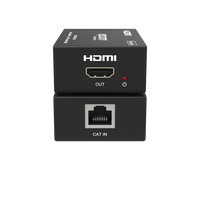 Splitter HDMI 1x2 | 4K@60Hz a 60m | 4K@30Hz a 70m | Cable Cat6 | EDID | HDCP 2.2 | Salida Loop