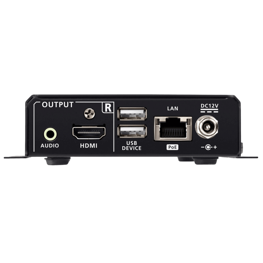 Codificador/Decodificador HDMI | Over IP H.265 True 4K | 3840x2160@60Hz 4:4:4 | Audio Embebido-Desembebido | Función de Video Wall | USB 2.0 + RS-232 | Matriz AV | PoE